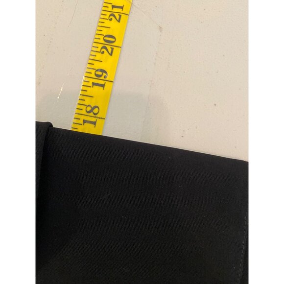 Donna Ricco Black Button-Front Dress Short Sleeve Collared Size 6 - Picture 10 of 11